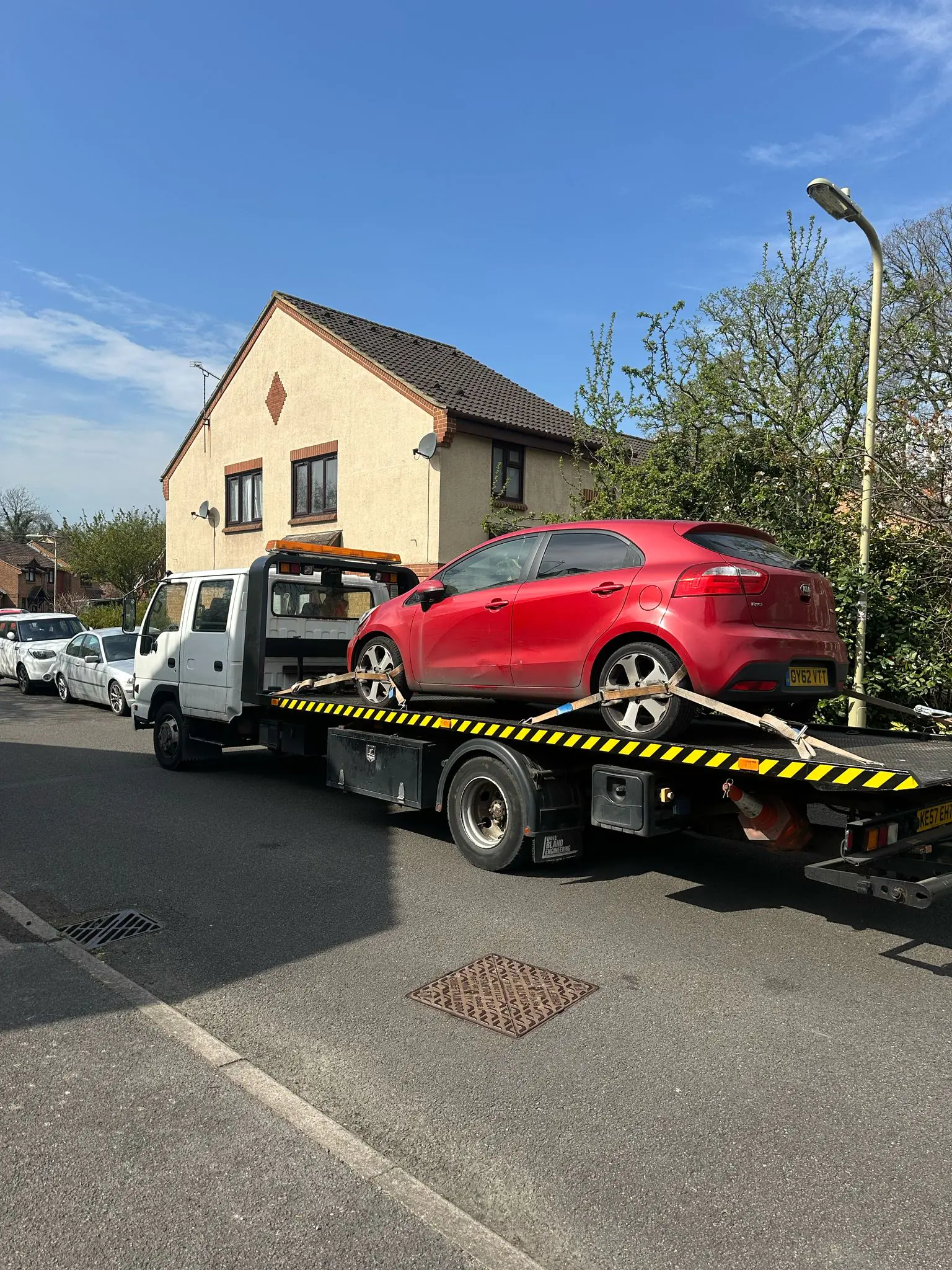M4 motorway recovery service