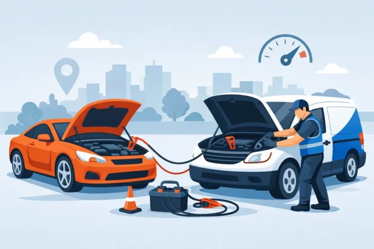Fast Car Jump Start Service Near You