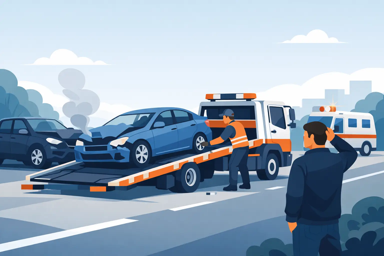 After Crash Vehicle Transport When You Need Help Ozzys Breakdown Recovery After Crash Vehicle Transport When You Need Help
