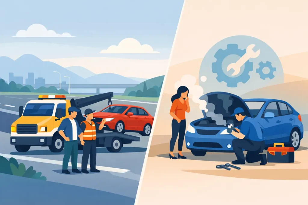 Roadside Recovery vs Breakdown Cover Explained